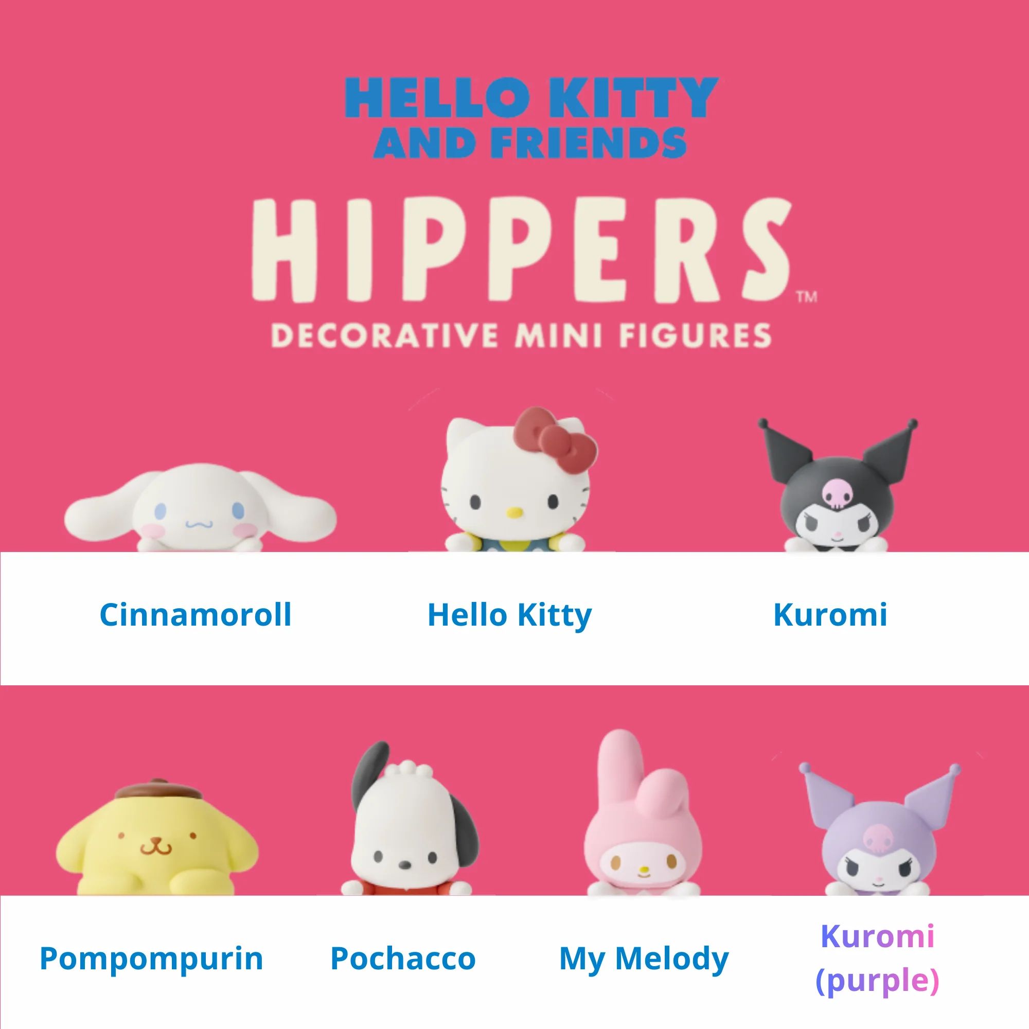 Hippers Hello Kitty & Friends - Sanrio (1pcs) - Image 6