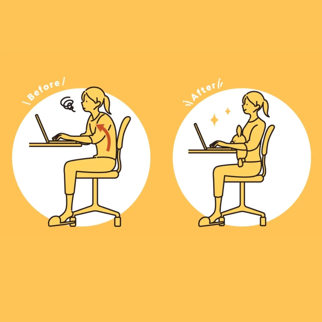 Posture Pal Cheval - Blanc (1 pcs) - Image 3