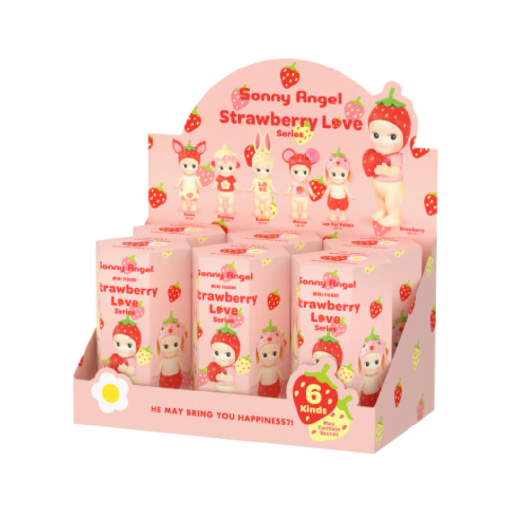 Sonny Angel – Strawberry Love - Collection complète (6 pcs)